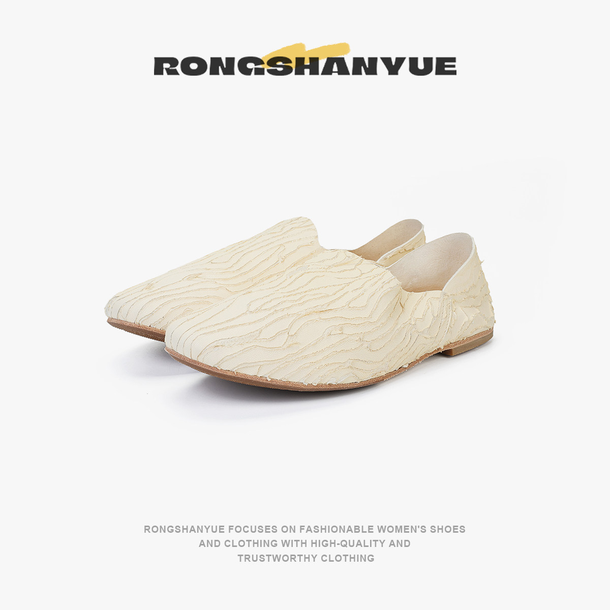 小众复古个性头层牛皮单鞋平底休闲英伦风女鞋B1162