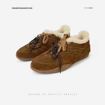 德训鞋女2025秋冬新款运动百搭舒适时尚休闲鞋B1506