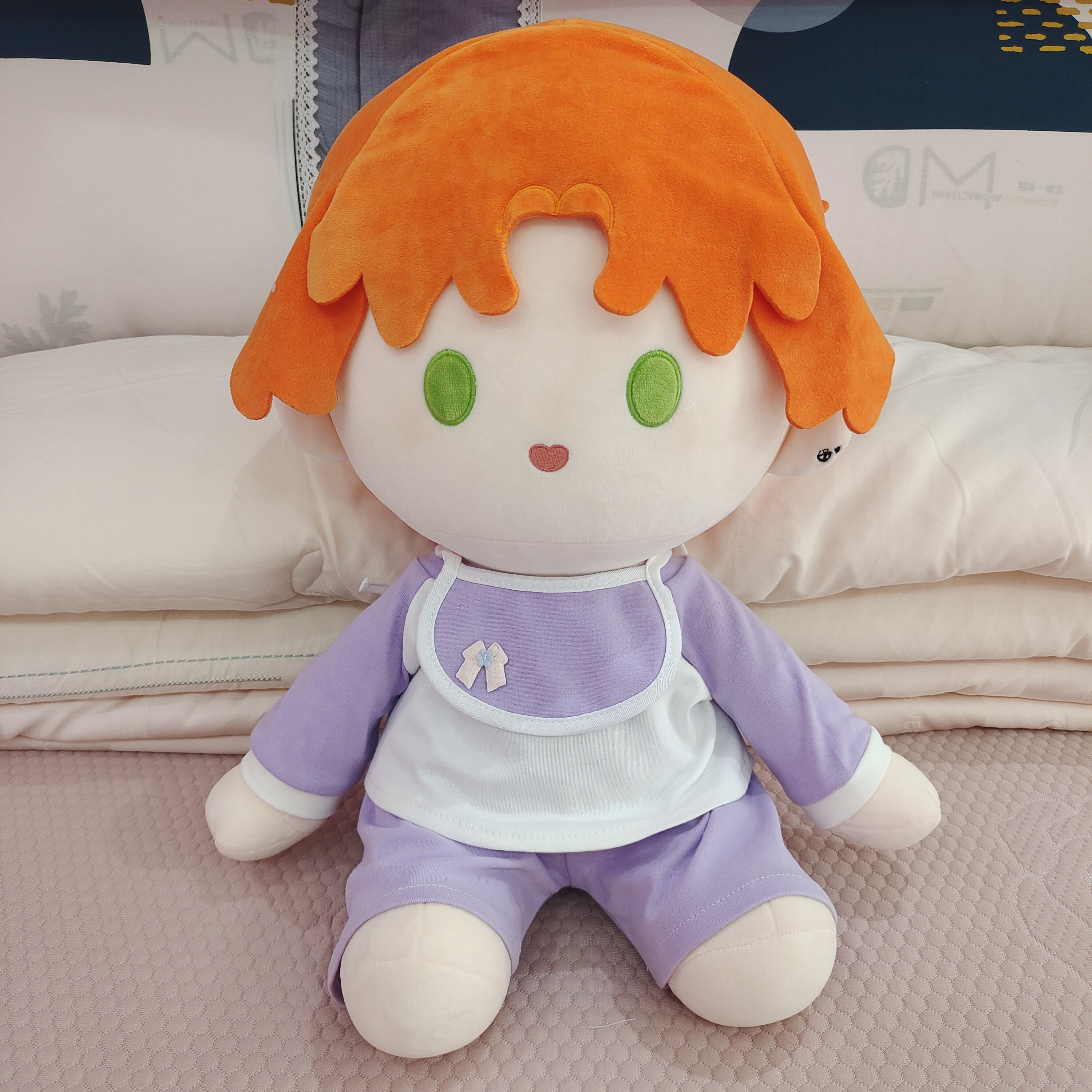 40厘米棉花娃娃无属性印花睡衣