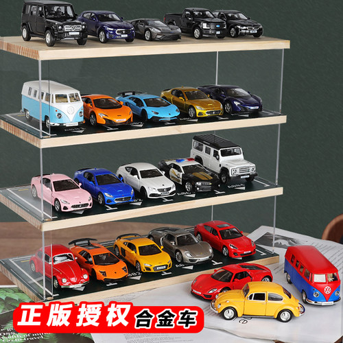 正版车模型合金材质可开门