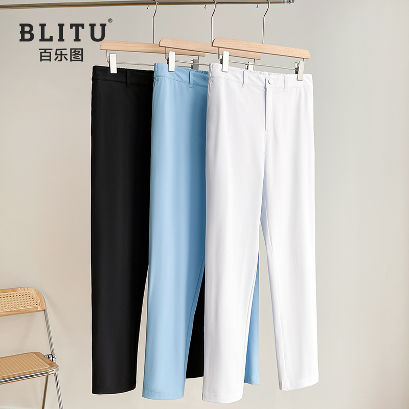 高尔夫球裤子男高端弹力