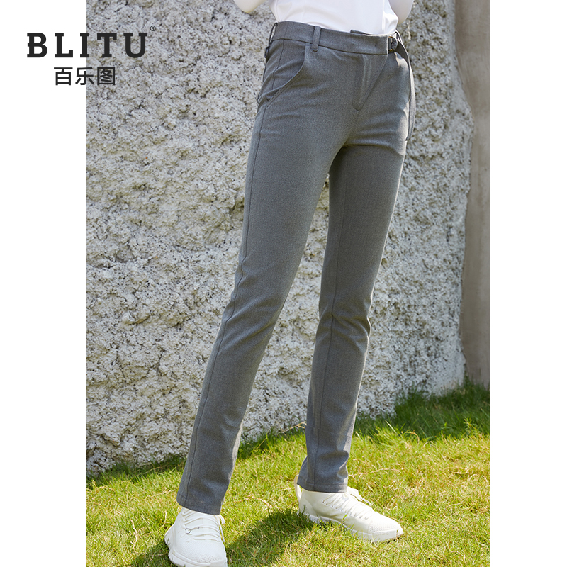 高尔夫裤子女加厚长裤修身显瘦