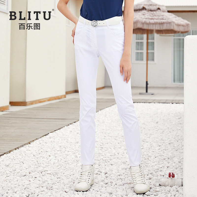 高尔夫球裤子女士运动修身长裤夏季新款轻薄高端裤高尔夫服装女装