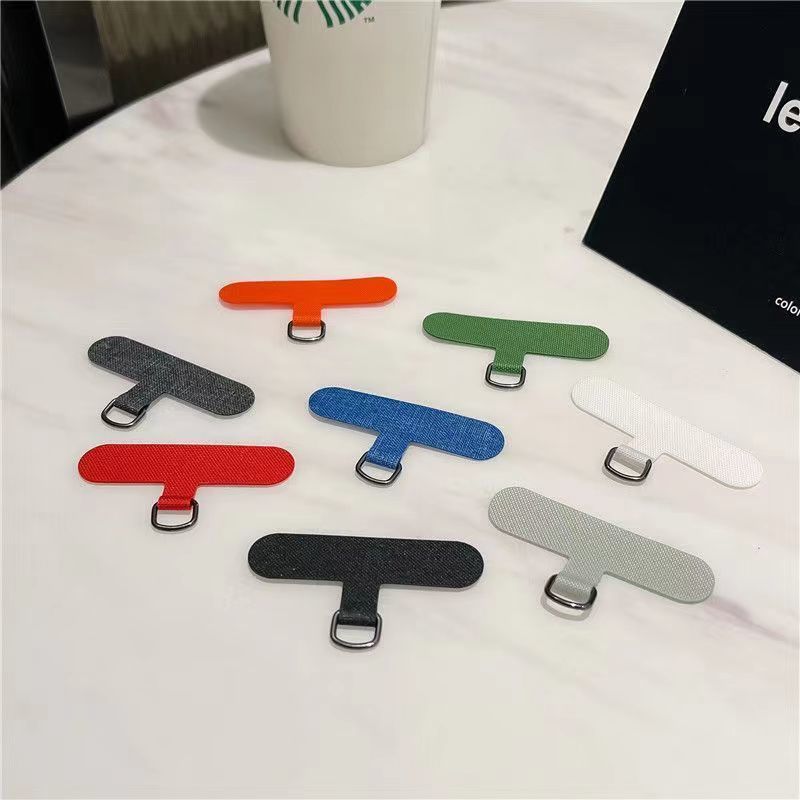 牛津布挂绳垫片手机挂绳贴片手工diy饰品配件防丢夹片高品质连接