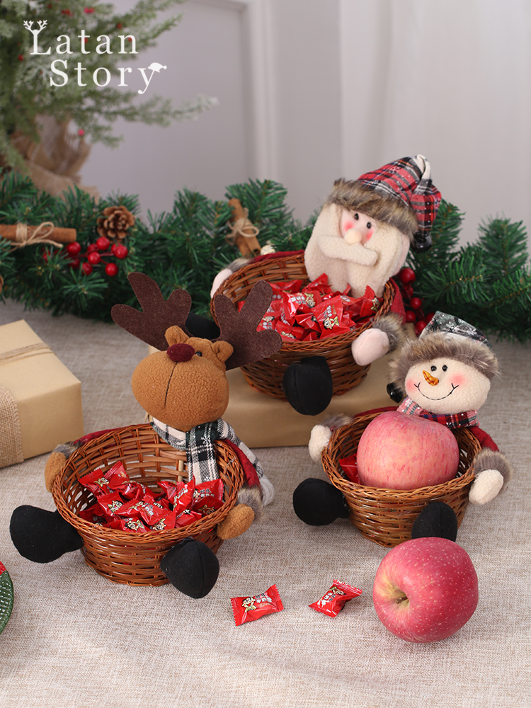 糖果篮子圣诞节装饰品