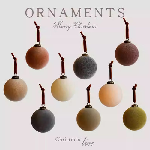 圣诞树挂饰彩球氛围挂件装饰品