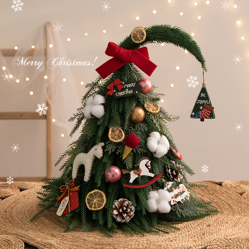 圣诞树仿真诺贝松高级桌面装扮