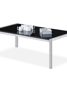 臻远 ZY-ST-G102 办公长茶几 1200*600*420 黑色 按个销售