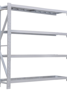 臻远 中型仓储货架 ZY-KLP-03 W2000*D600*H2000 (灰白色) 45kg