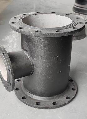 DN1000全盘三通dn150三法兰三通150200800球墨铸铁管件现货