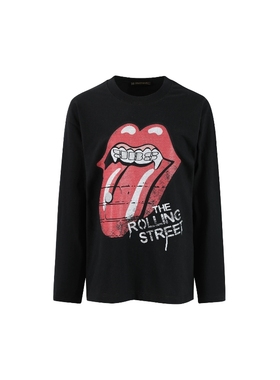 Without Me/YBSSTREETMARKET恶搞滚石rolling stone长袖bootleg