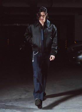 Without Me/RICHILL MELANCHOLY 25AW 醋酸花朵刺绣夹克棉服外套