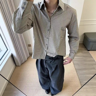 Without Me/REBELTOREBEL “知识份子”全棉高支数格纹格子衬衫