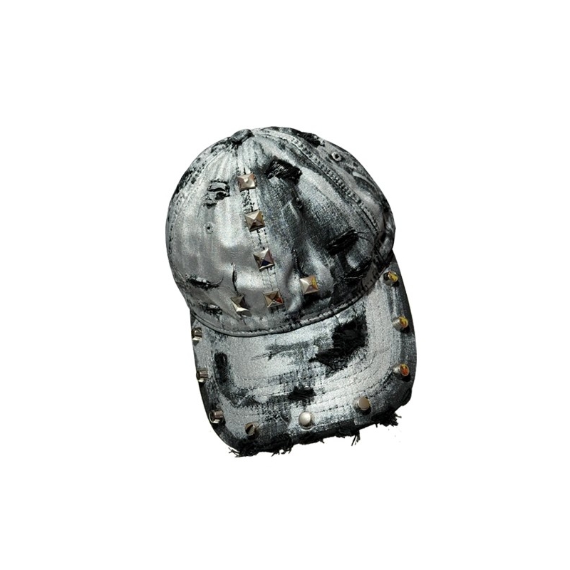 朋克潮流弯檐帽时尚大头围鸭舌帽