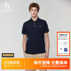 翻领T恤男休闲通勤内搭短袖 男士 Hazzys哈吉斯新款 Polo衫 凉感