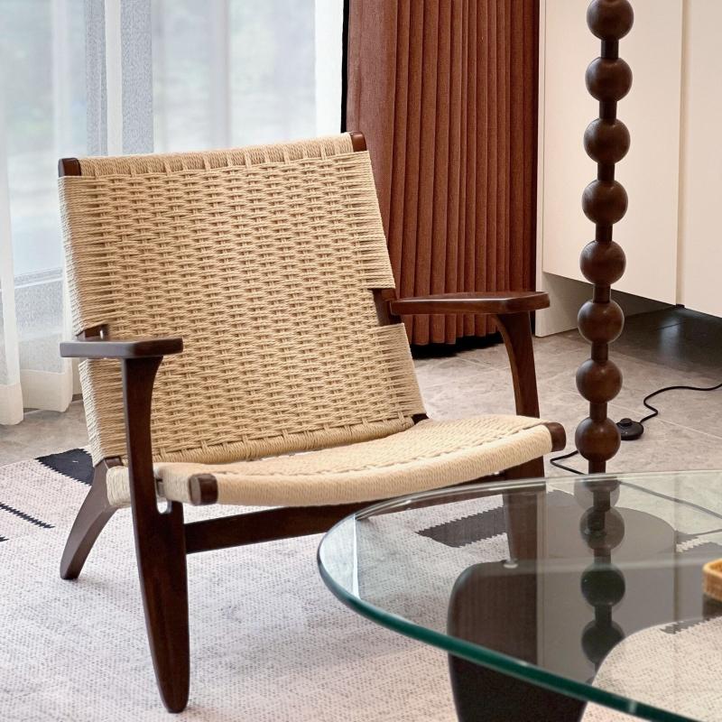 中古实木设计师CH25单人椅