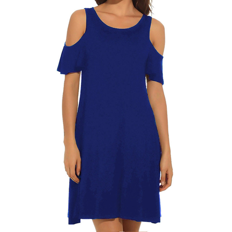 2019夏装新款欧美圆领纯色露肩莫代尔休闲短袖中长款T恤女在类目 模玩/动漫/周边/cos/桌游, Cosplay服饰/道具/服务, Cosplay女装中 - 来自Buy2taobao.com提供专业的淘宝代购服务