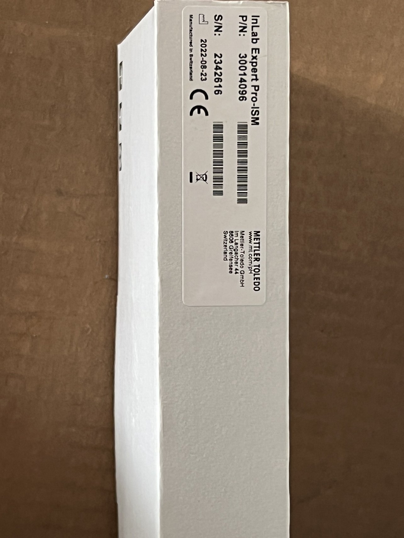 梅特勒-托利多 InLab Expert Pro-ISM 30014096 三合一常规pH电极