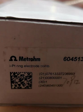 Metrohm 瑞士万通60279300电极6.0279.300 60451300 6.0451.300议