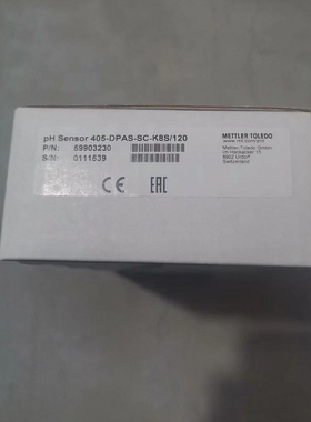 梅特勒ph电极 405-DPAS-SC-K8S/120 104054479 METTLER议价