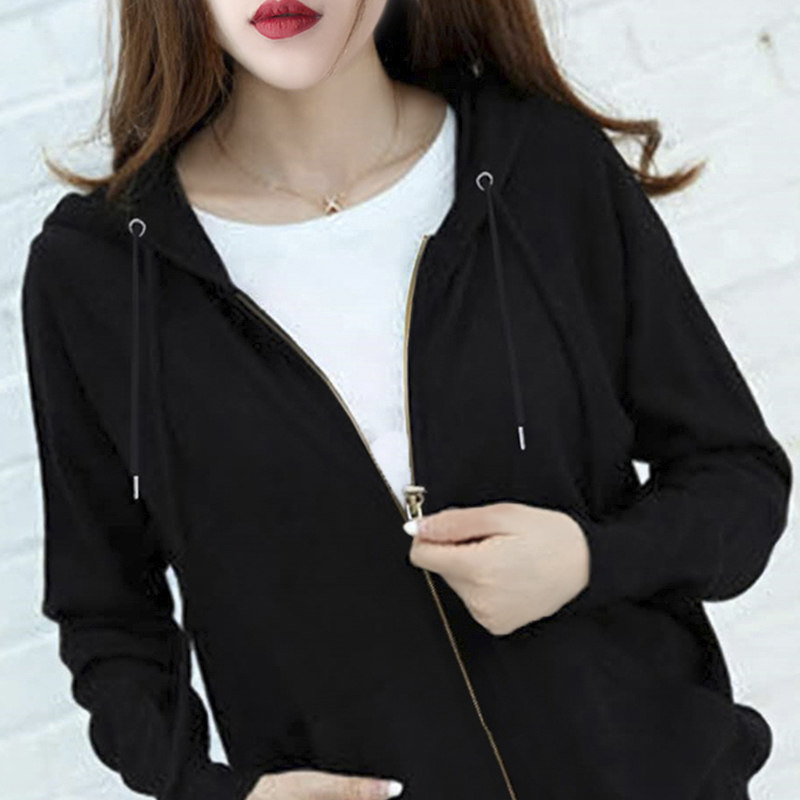 休闲外套女卫衣2020年早春季韩版开衫短款宽松小香风初春秋冬毛衣