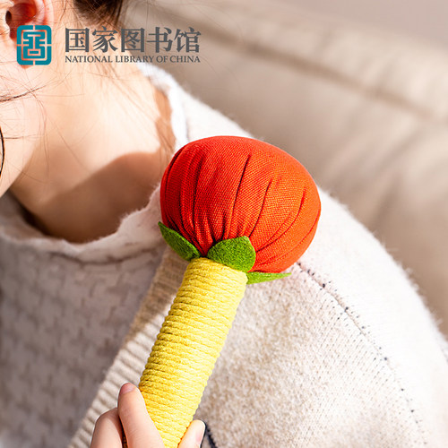 柿柿如意事事如意艾草锤妈妈礼物