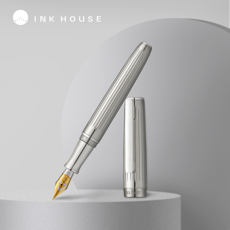 OttoHutt/奥特赫Design 07钢笔guilloche工艺款笔金尖钢笔签字笔高档商务笔
