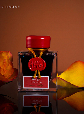 INKHOUSE墨水屋 Jacques Herbin简赫本1670纪念款祖母绿金粉彩墨 非碳素限定墨水 复古风格 送礼50ml墨水