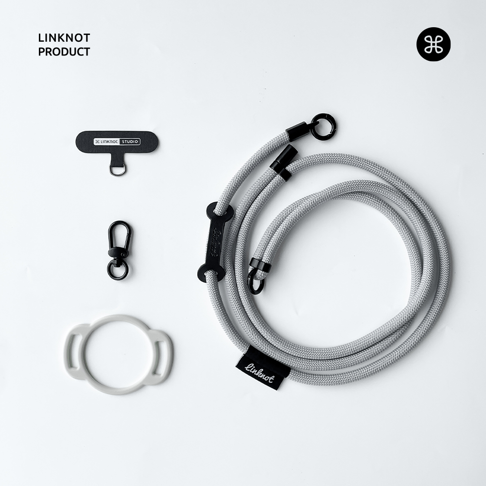 纽结背背绳丨手机挂绳斜挎可背可调节挂脖夹片可拆卸防丢水杯挂绳