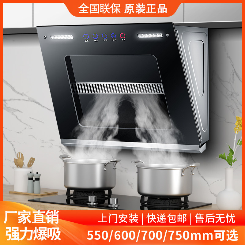 公寓小型油烟机60cm小尺寸单灶家用迷你侧吸抽油烟机大吸力出租房