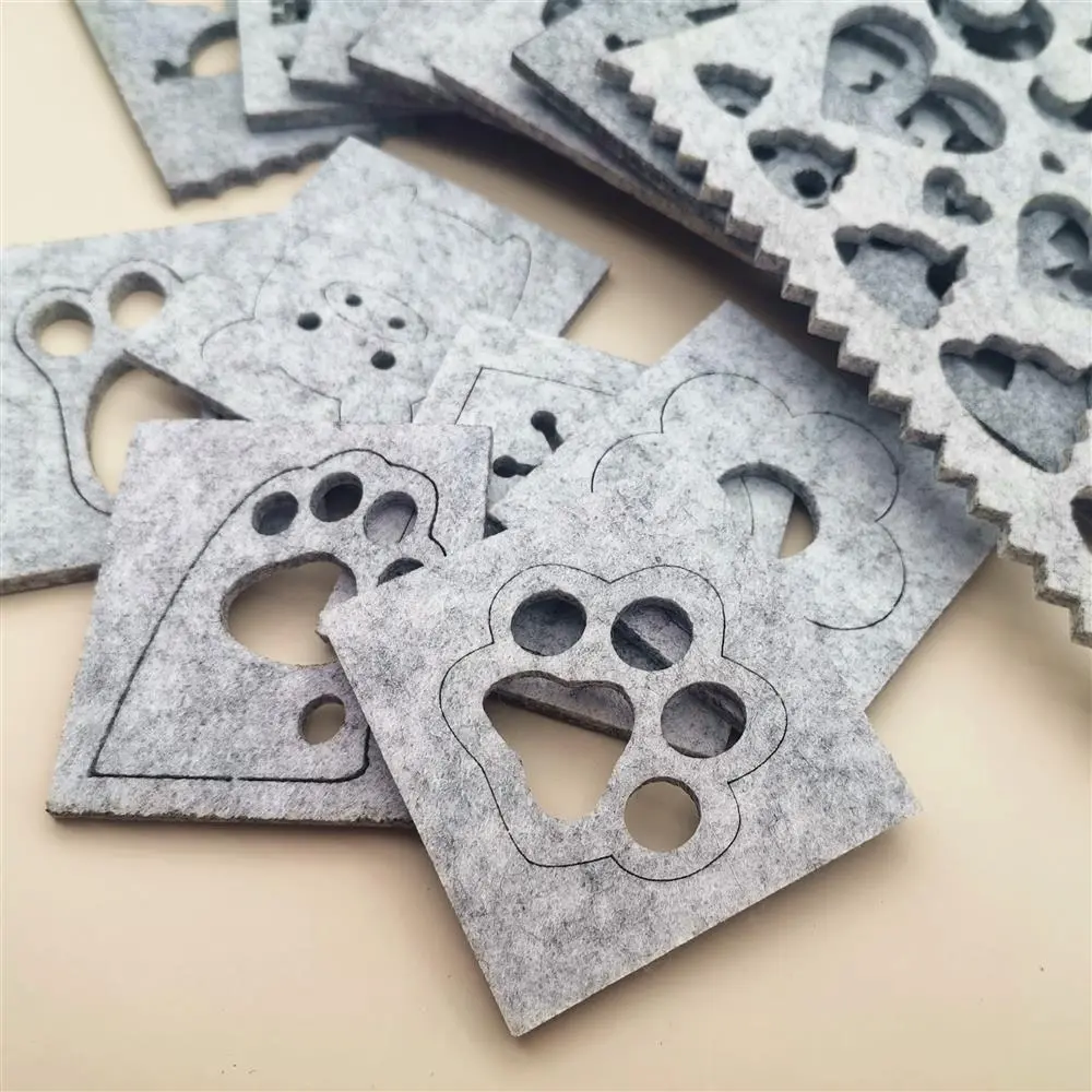羊毛毡戳戳乐猫爪模板手工diy材料针毡工具新手刺绣模具