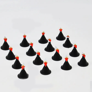 菱形小磁针16只带支架J24007物理实验器材磁学学初中中学教学仪器