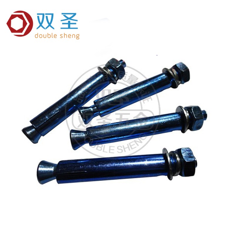 M6 M8 M10 M12 M14 M16 蓝白锌 国标膨胀螺丝 膨胀螺栓 拉爆螺丝