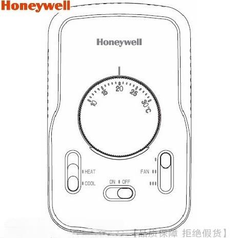 Honeywell/霍尼韦尔XE70N风机盘管温控器T6373A1108N BC1130N