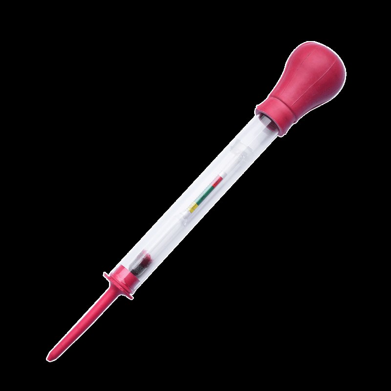 电液比重计蓄电池电液密度计v电瓶吸入式比重计1.100-1.300