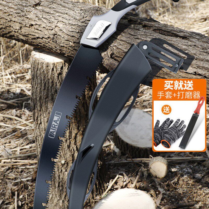 刀锯子家用小型手持据木头手锯细齿专用木工锯树神器剧工具折叠钜