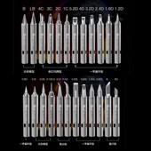 TL系列 内热式 S130电烙铁头马蹄头 德士进口DES 特尖头 圆头