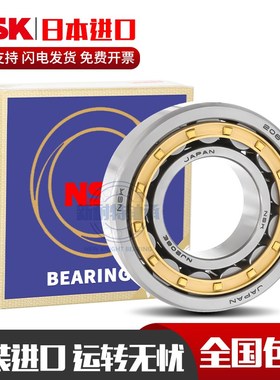 进口NSK圆柱滚子轴承N NJ NU NF1004 1005 1006 1007 1008 1009EM