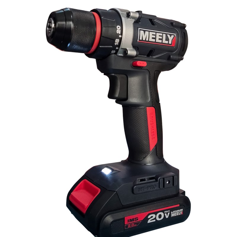 美力锂电无刷多功能充电钻工业级大扭力16V20V电动螺丝刀小钢炮