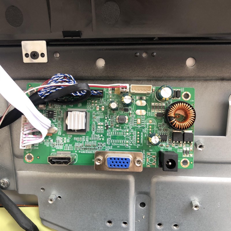 HYC显示器F9000主板M3259C电源驱动一体板SG25UT-VH