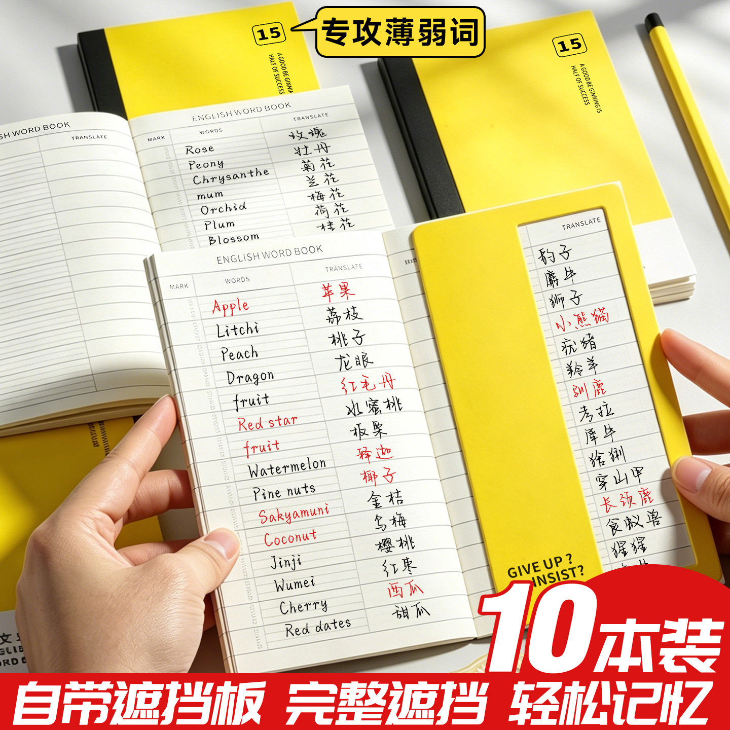 英语单词本随身记便携背单词本