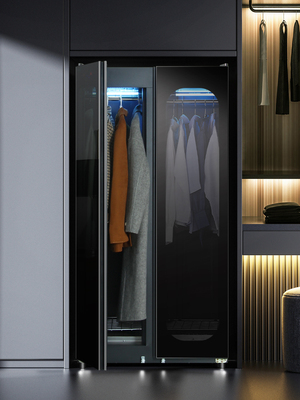 豪金家用衣物消毒烘干衣柜商用双门智能快干家用衣物烘干机