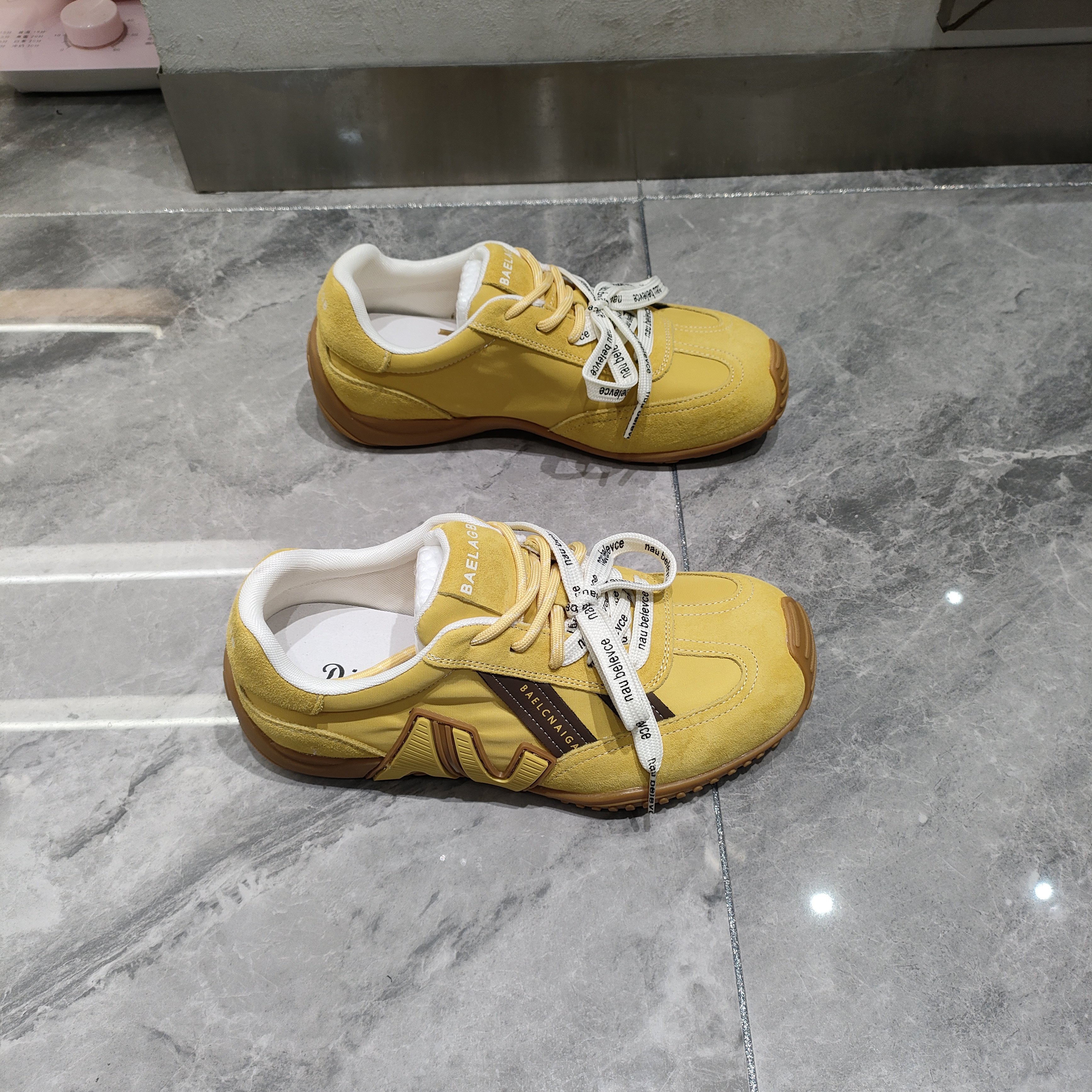 真皮德训鞋女2026春季新款双鞋带百搭舒适透气阿甘鞋运动休闲鞋潮,女鞋,德训鞋,淘宝优惠券,粉丝福利购,淘宝优惠卷