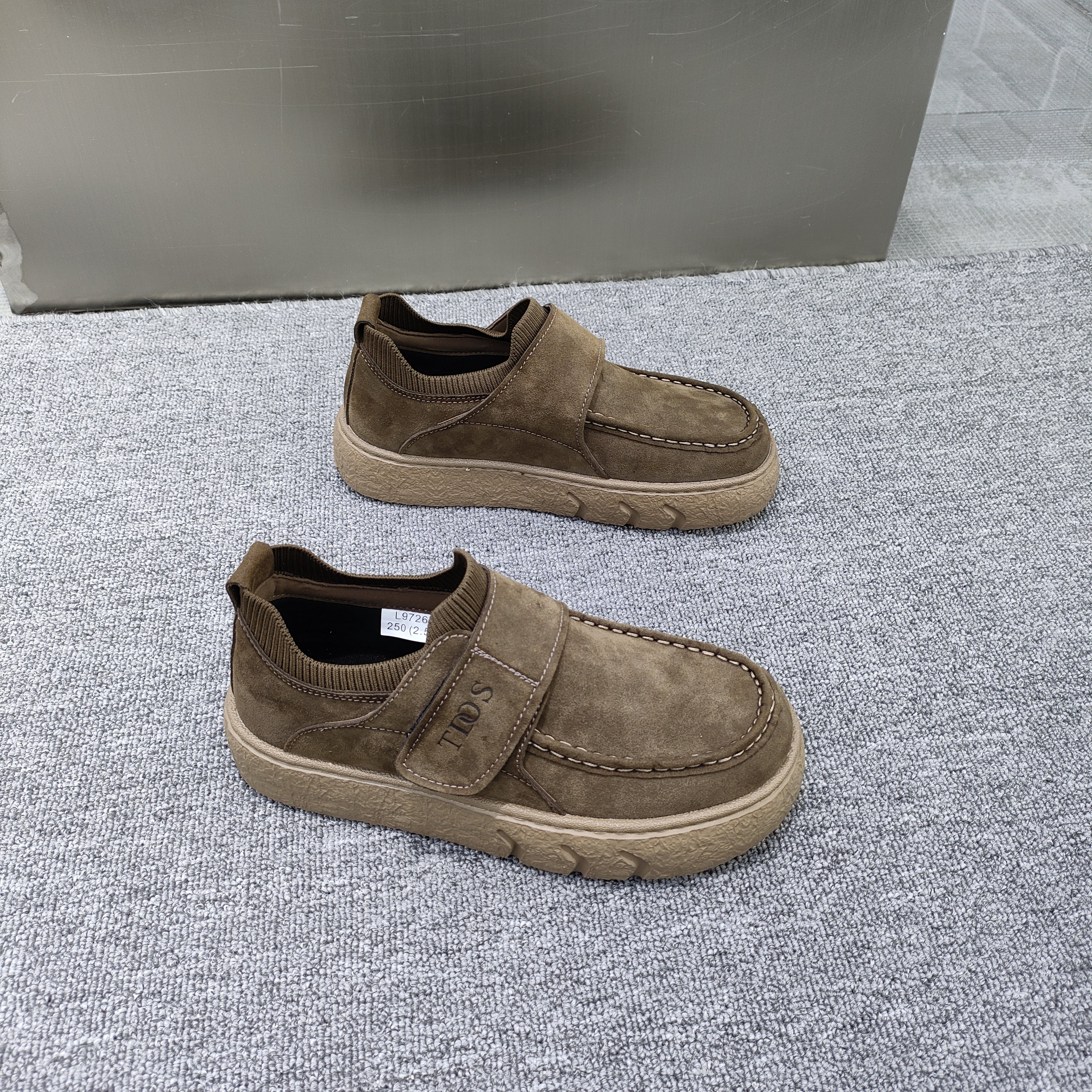 一脚蹬男鞋超轻便软底休闲鞋子男翻毛皮懒人鞋复古真皮透气乐福鞋,流行男鞋,乐福鞋（豆豆鞋）,淘宝优惠券,粉丝福利购,淘宝优惠卷