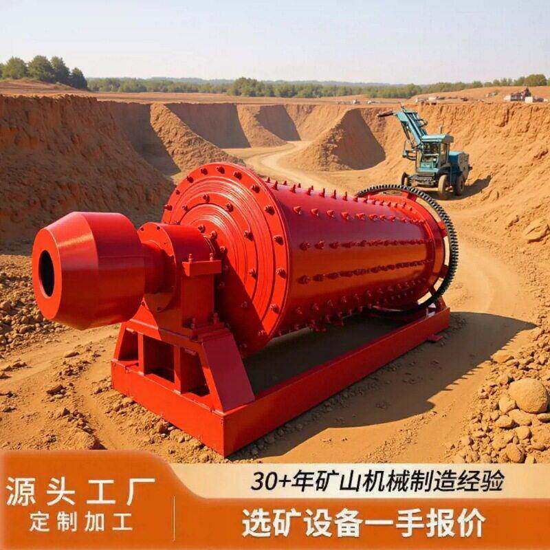 MQG2236格子球磨机 铜矿石金矿石磨矿 时产7-45吨 大型矿山研磨设