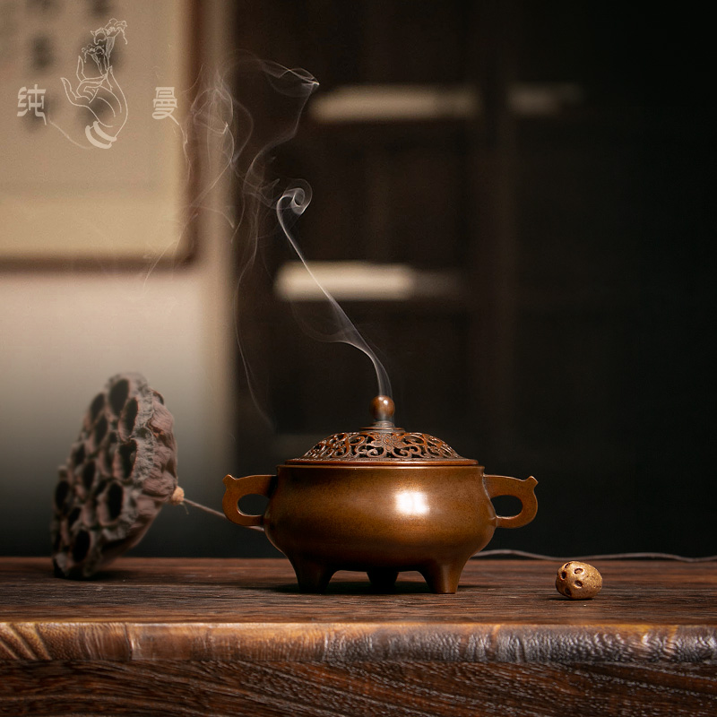 庆松堂铜炉苏工名家作品古法铸造