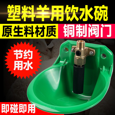 羊用加厚塑料设备器械自动饮水器