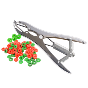 羊用断尾钳圈羊用去势圈钳扩张钳器猪羊去势钳无血断尾圈钳