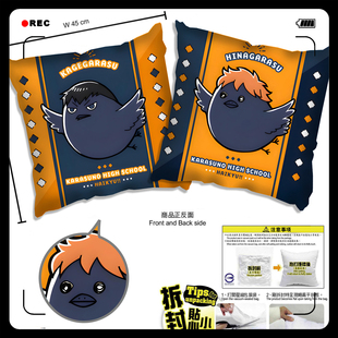 动漫 排球少年 日向翔阳 孤爪研磨 北信介 二次元抱枕靠枕头周边