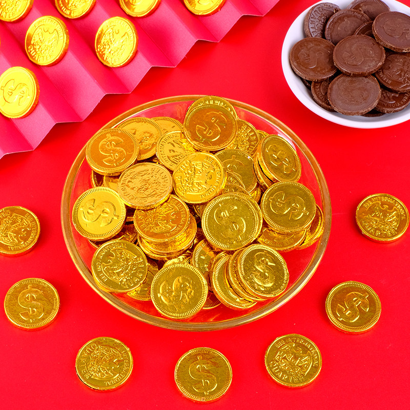儿童小零食金币代可可脂广东省